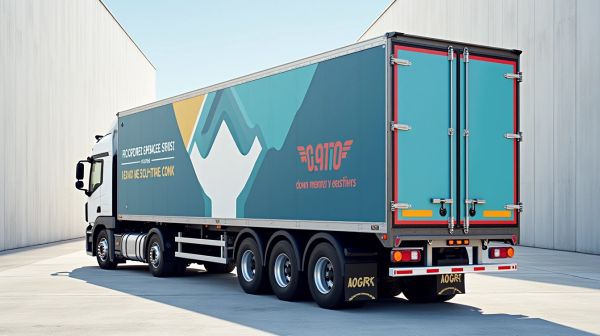 Choisissez le flocage camion pour booster votre visibilité